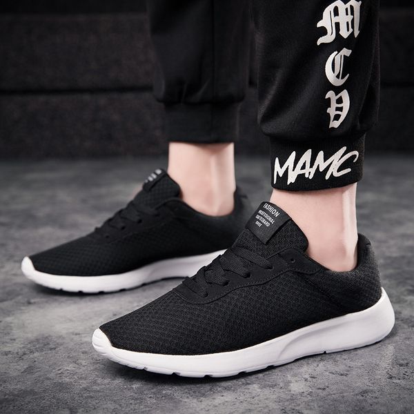 

2019 new men casual shoes lace up men shoes lightweight comfortable breathable walking sneakers feminino zapatos