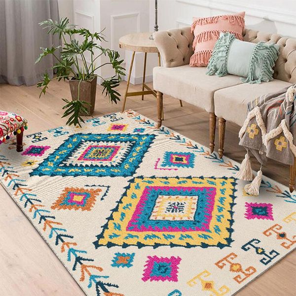 

100 x160 cm nordic style floor mat carpet for living room home decoration accessories