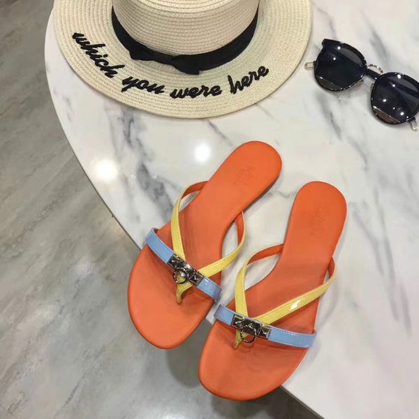 

summer shoes woman flip flops genuine leather women slippers 2020 casual ladies slides beach slippers zapatos mujer s21, Black