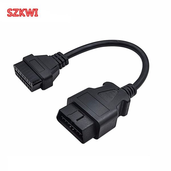 Adattatore diagnostico OBD2 da 16 pin maschio a femmina da 16 pin maschio a femmina cavo prolunga OBD2 30cm