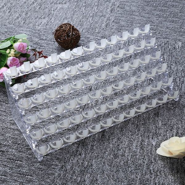 

diy nail polish art polish display pro false nails practice tips sticks stand training plastic