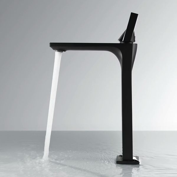 

blackness brass basin faucet deck mounted single handle cold and bathroom sink water mixer tall style/short style