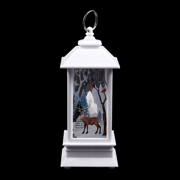 

christmas led glow flame candlestick wind light decorative ornaments