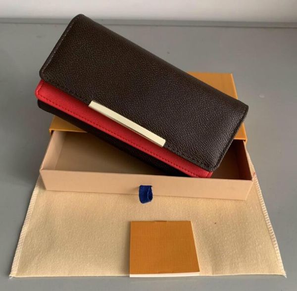 

fashion zipper wallet women multi-function long wallets purse chain bags big capacity card holder bags long wallet classic wallets, Red;black