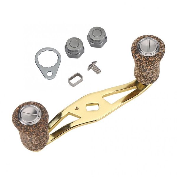

fishing reel handle knob 85cm carbon fiber wood reel handle rocker arm knob reel replacement fishing tackle accessories