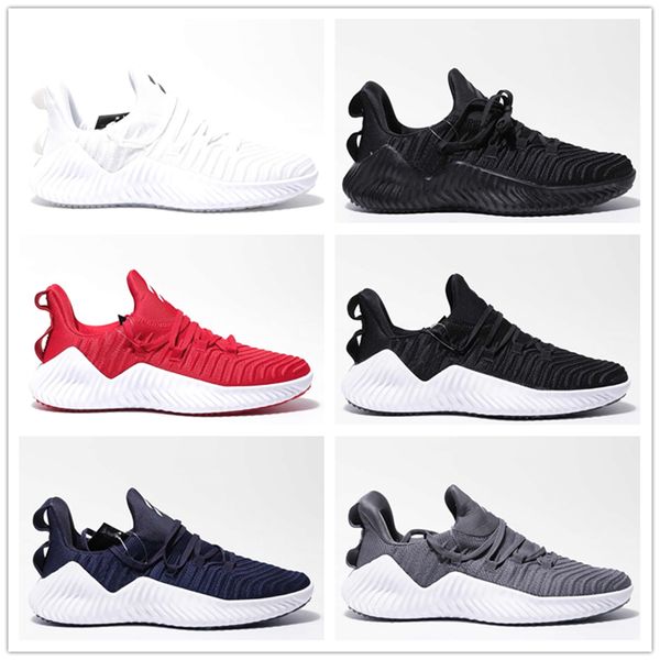 

новый 2019 alphabounce beyond m мужские кроссовки мужчины белый черный красный дизайнерский бренд run спортивный тренер кроссовки мужская об