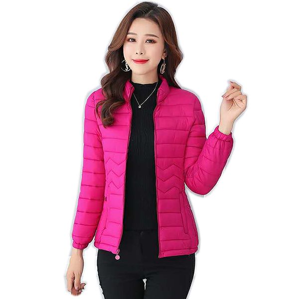 

female warm winter jacket new 2019 fashion women winter coat down parka cotton coat large size 5xl female outerwear, Tan;black