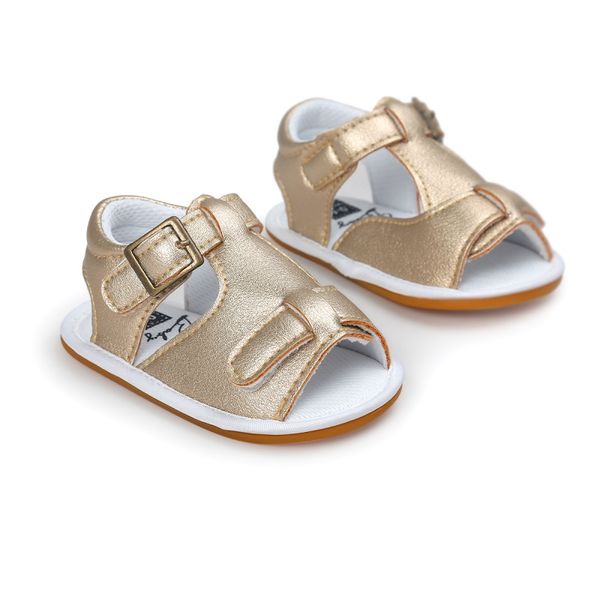 

boys girls sandals toddler slip-on summer baby shoes 0-18m, Black;red