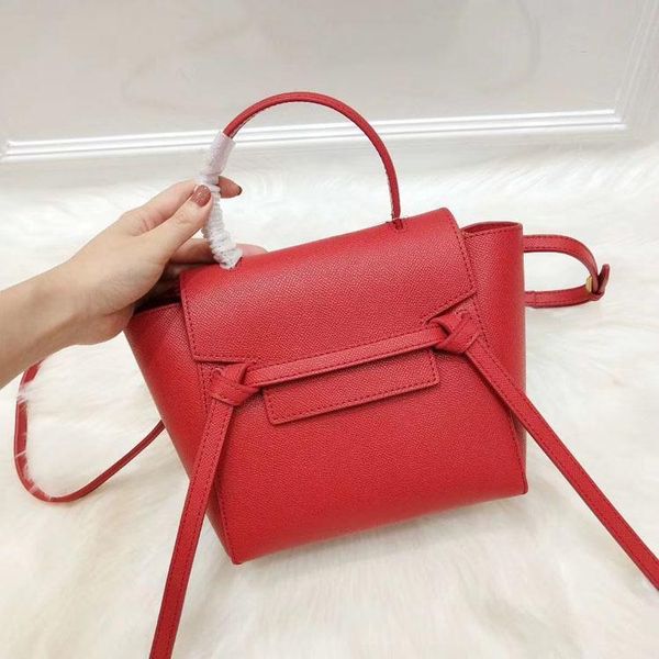 

charm2019 wen liu hand palm prints genuine leather catfish single shoulder span portable cowhide wing size package woman