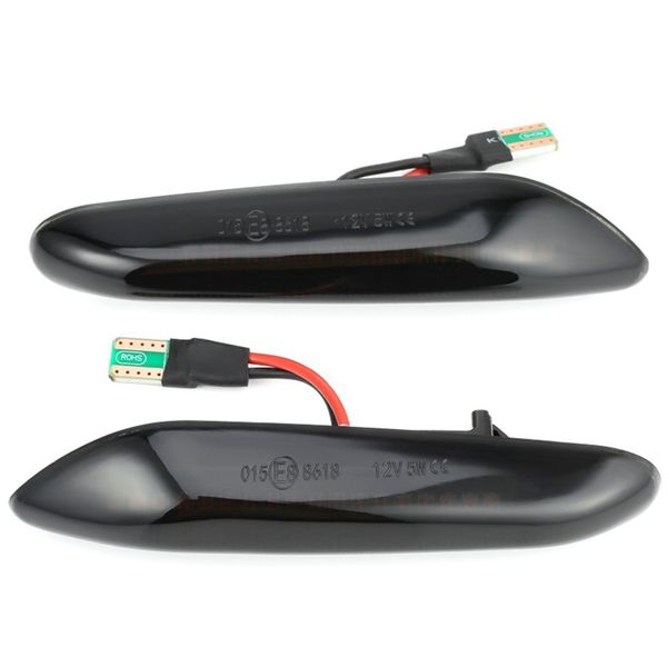 

dhbh-2 pieces led dynamic side marker turn signal light sequential blinker light for e90 e91 e92 e93 e60 e87 e82 e46