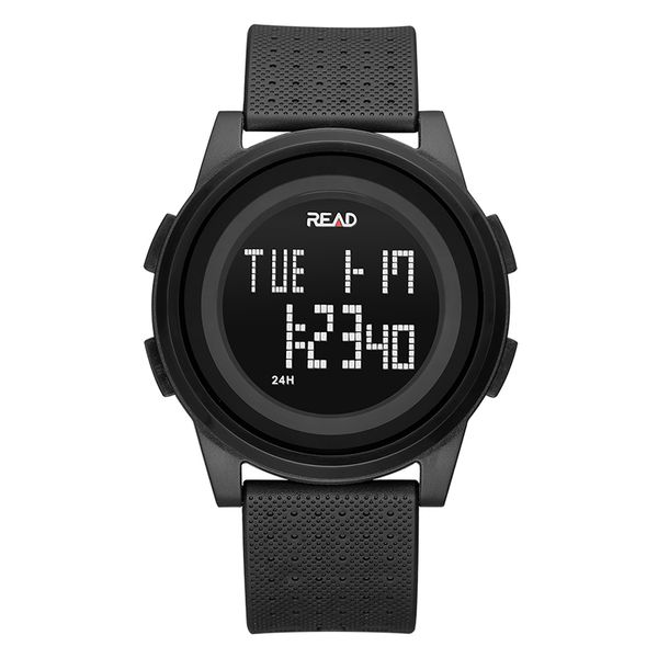 

new ruili simple fashion women sports electronic watch with luminous display multifunction sale, Slivery;brown