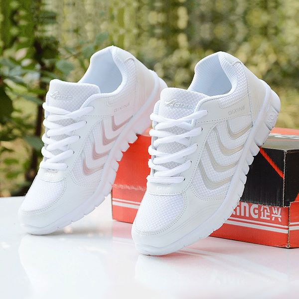 

fast delivery women sneakers 2019 new arrivals fashion light breathable mesh shoes woman tenis feminino women casual shoes, Black