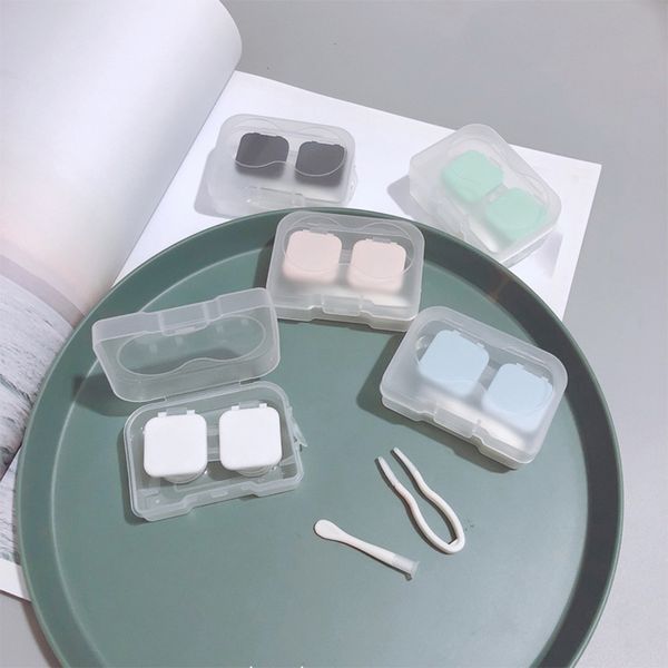 

конакне линз storage box high-capacity cup-type contact lens case двойной паѬнеѬ кѬао зѬака protect