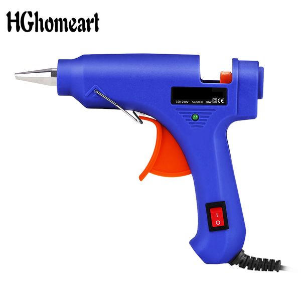 

hghomeart high temp 20w glue gun 110-220v melt glue removable diy tool power tool small craft