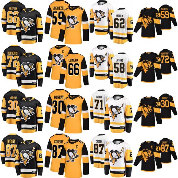 

pittsburgh penguins hockey jerseys 87 sidney crosby jersey 71 evgeni malkin 72 patric hornqvist 59 jake guentzel 58 kris letang stitched, Black;red