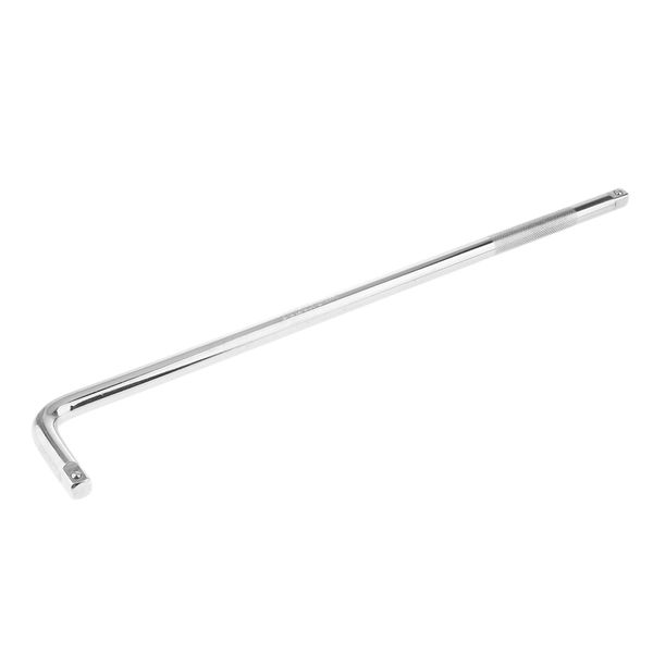 

390mm universal 1/2'' l-handle curved rod extend bar socket wrench hand tool