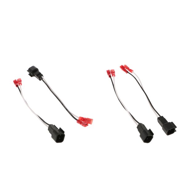

4pcs vehicle audio speaker wiring harness suitable for chevy ford focus mazda