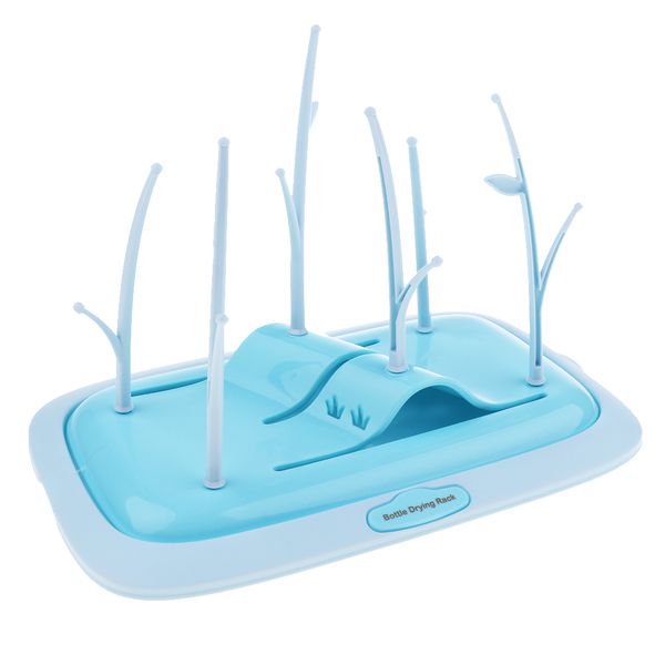 

deluxe baby bottle & accessories drying rack tray counterbpa free