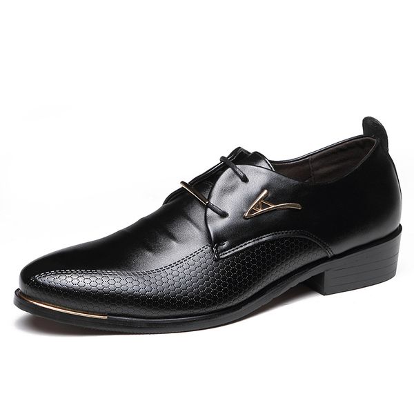 

business mens leisure shoes mens casual shoes sequined metal decorate men dress flats big size loafers for gentleman zy970, Black