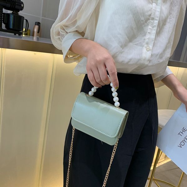 

2020 new shoulder bag women's pearl carry girls dinner bag casual fashion crossbody ladies