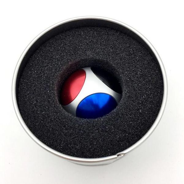 

stress wheel football roller fidget toy edc hand toy anti stress reliever colorful fingertips hand toy metal football spiners