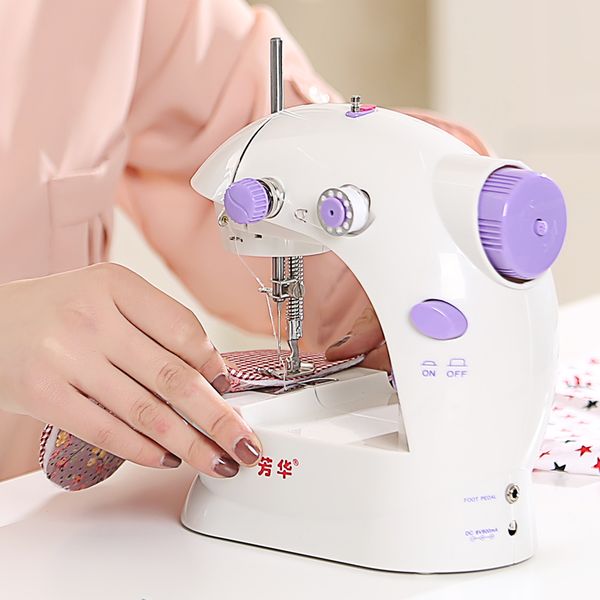 

electric mini sewing machine small household sartorially belt transformer - 202 multifunctional power supply