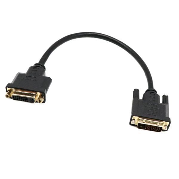 

удлинительный кабель dvi-d от мужчины к женщине, кабель-адаптер dvi-d к dvi-d для видеосигналов, 33 x 5 x 1 см