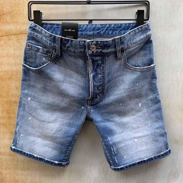 

dsenqi new men jeans for shorts jeans pants outwear man ds2018, Blue