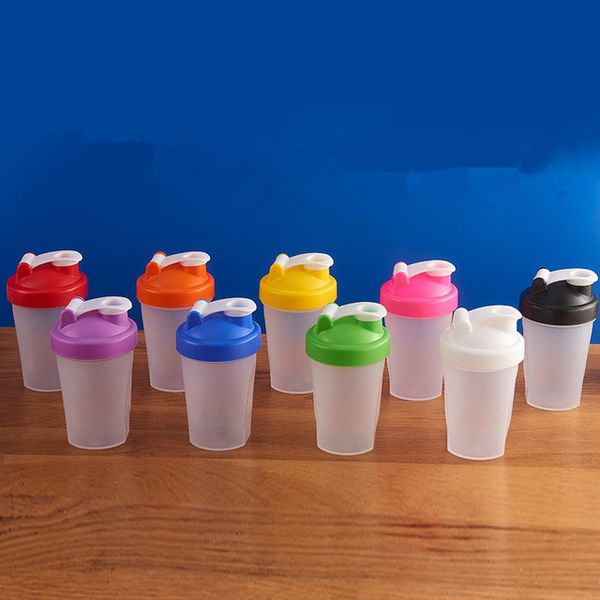 

sports protein shaker tumbler mixer bottle plastic water bottles bpa-leak proof fitness sport nutrition supplements non-slip mix shake cup