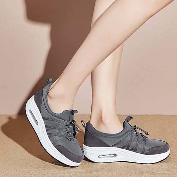 

women flat slip on espadrilles shoes woman platform wedges snkears lace up loafers chaussures femme basket flats shoes footwear, Black