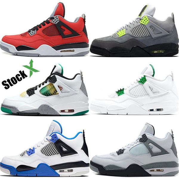 

новый 4s eminem mens basketball обувь кроссовки синий красный черный 4 обувь для тенниса trainer размер 41-47 # 686