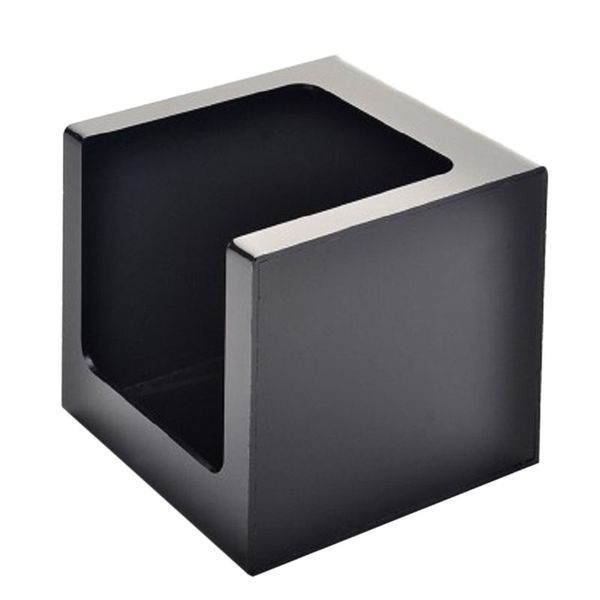 

fashional acrylic tissue box, tissue storage holder, square dispenser black