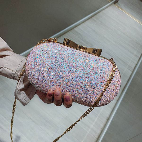 

sequins mini crossbody bags for women 2020 chain shoulder messenger bag female handbags ladies hand sling bag