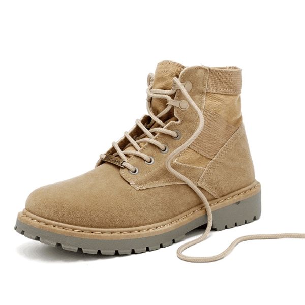 

new explosions leather boot autumn and winter retro martin boots men's military boots trend tooling boots wholesale -47