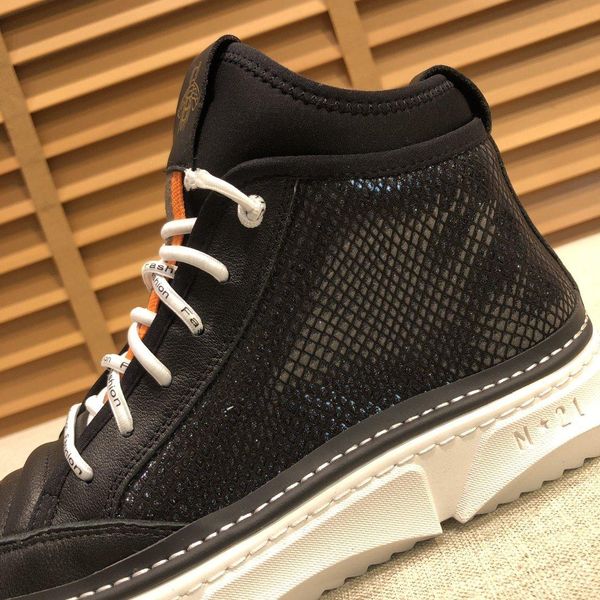

kaq4new limited edition french series high-end men s casual shoes, men s boots fashion sports shoes, original shoebox delivery 38-44, Black