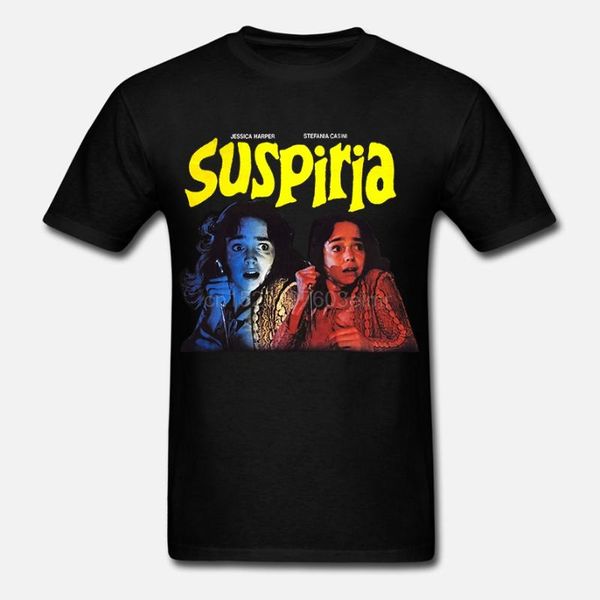 

suspiria movie men tee shirt harajuku tshirts fashion 2020 t shirts black and white t-shirt xxxxl, White;black