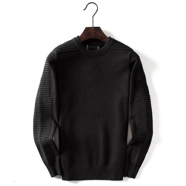 

дизайнер мужчины женщины свитер wool luxury casual solid winter пуловер brand блуза с длинным рукавом толстовка черный серый -2xl бесплатна, White;black