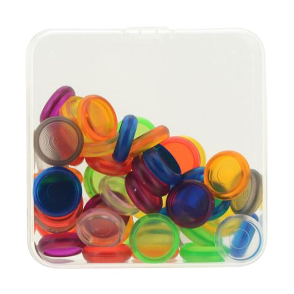 

50 pack 18mm plastic expander discs binding clip for notebook stationery accs