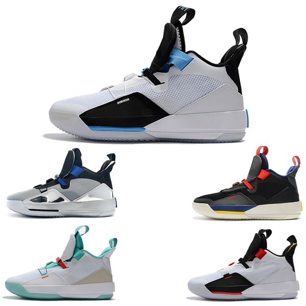 

33 utility blackout basketball shoes mens sports shoes gym red chicago tech pack 33s pe luxury athletic sneakers designer shoes size 40-46