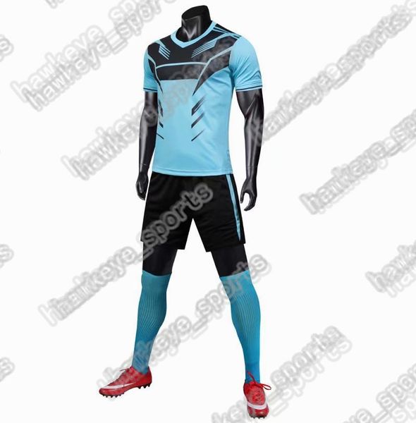 

New Men's Sports Football uniform hot selling Customized Putuan Training Suit Breathable 2019 Short Shirt 21241