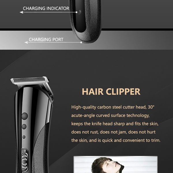 

kemei 3 in 1 electric shaver hair trimmer rechargeable trimmer for shaving balls machine km-1407 newclipper bruml