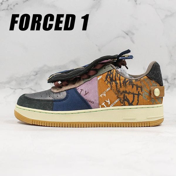 

travis горячая скоттинг х принудительный 1 низкий ts скейтборд обувь сращивание модельер обуви бегущей женщина спорт кроссовки высокого каче