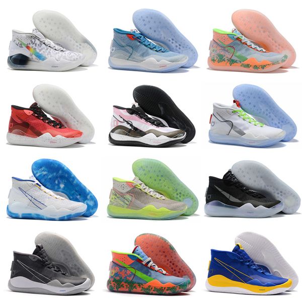 

dhl kd 12 xii kevin durant basketball shoes 2019 nationals fashion yellow above the rim don c eybl size 36-47