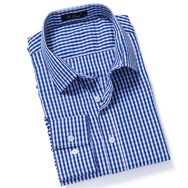 

sping and autumn long sleeve casual brand men dress shirts mens slim fit casual shirt plaid formal social shirt us size, White;black