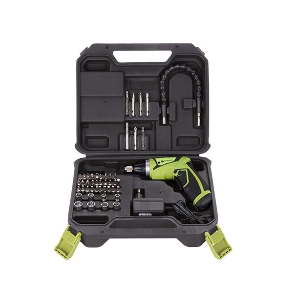 

screwdriver rechargeable with lithium battery 7.2v household electric screwdriver with twistable handle/us plug
