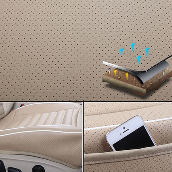 

car truck seat covers universal breathable front seat anti-slip cushion