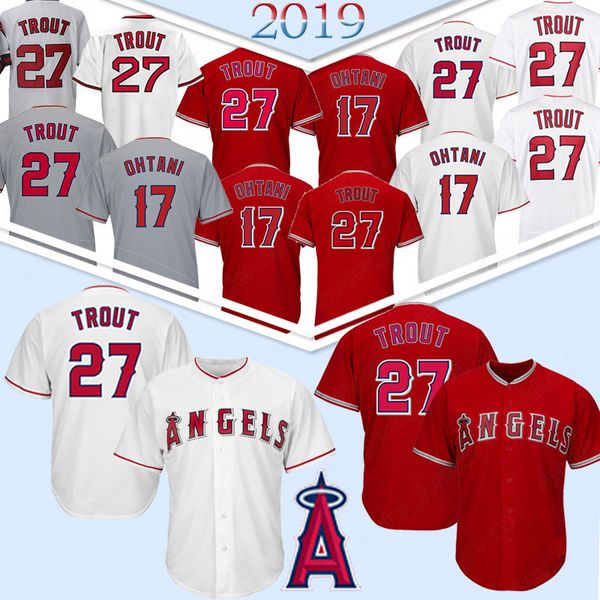 

Angels 27 Mike Trout Jerseys Los Angeles #17 Shohei Ohtani 150th Patch Baseball Jerseys Mens Stitched TOP 27 Mike Trout 17 Shohei Ohtani
