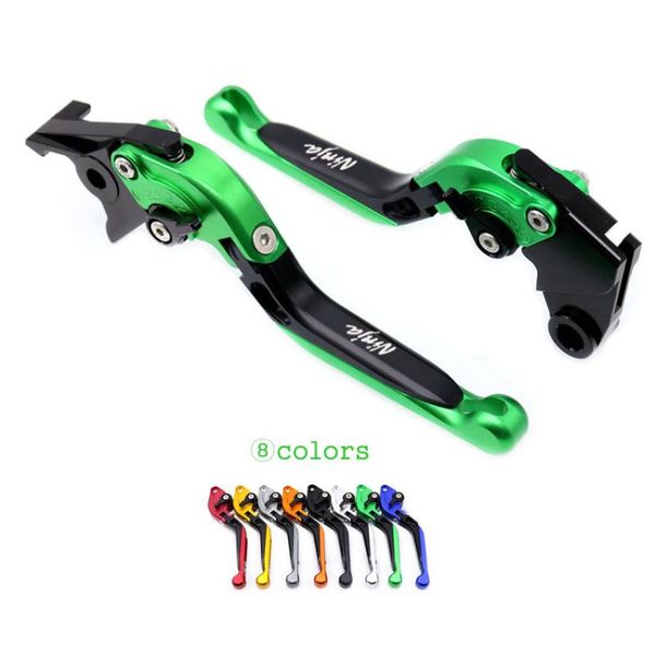 

cnc motorcycle extendable folding brake clutch lever for ninja zx7r zx7rr zx1100 zzr1200 zg1000 fjr 1300 2003
