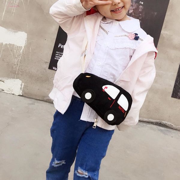 

casual children boys girls cartoon car corduroy crossbody bag shoulder pouch
