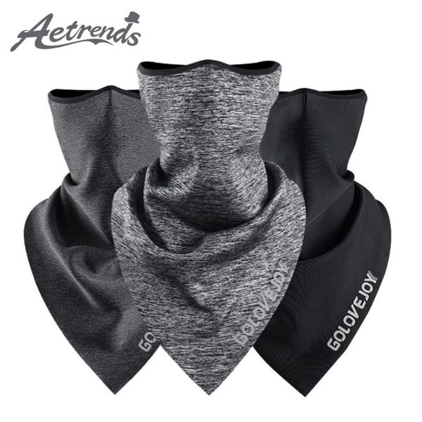 

aetrends] сгущает флис neck warmer лыжная маска бандана повязка шарфы ветрозащитный головной убор балаклава магия шарф z-10083, Blue;gray